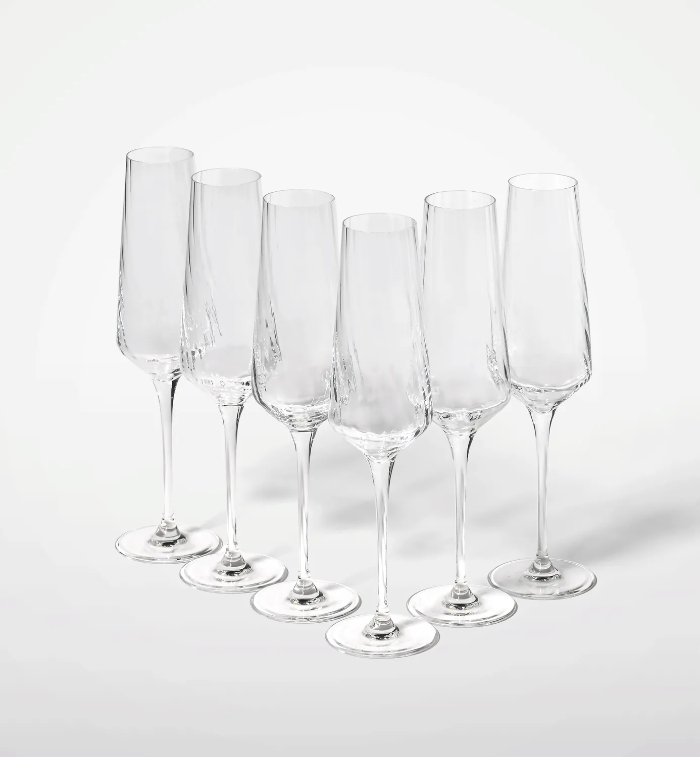Krosno Avant-Garde LUMI champagneglas 200 ml 4 stk snoet
