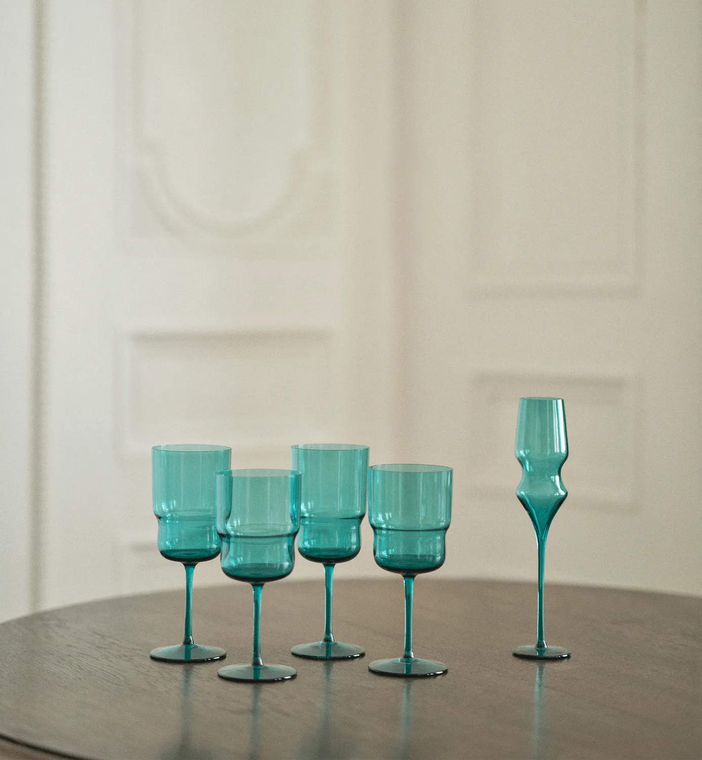 Krosno Tower 1988 hvidvinsglas aqua 280 ml