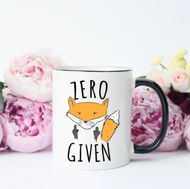 Mugsby Zero Fox Given krus 325 ml hvid