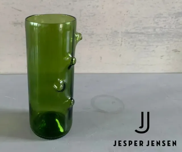Jesper Jensen Tree Trunk vase oliven genbrugsglas