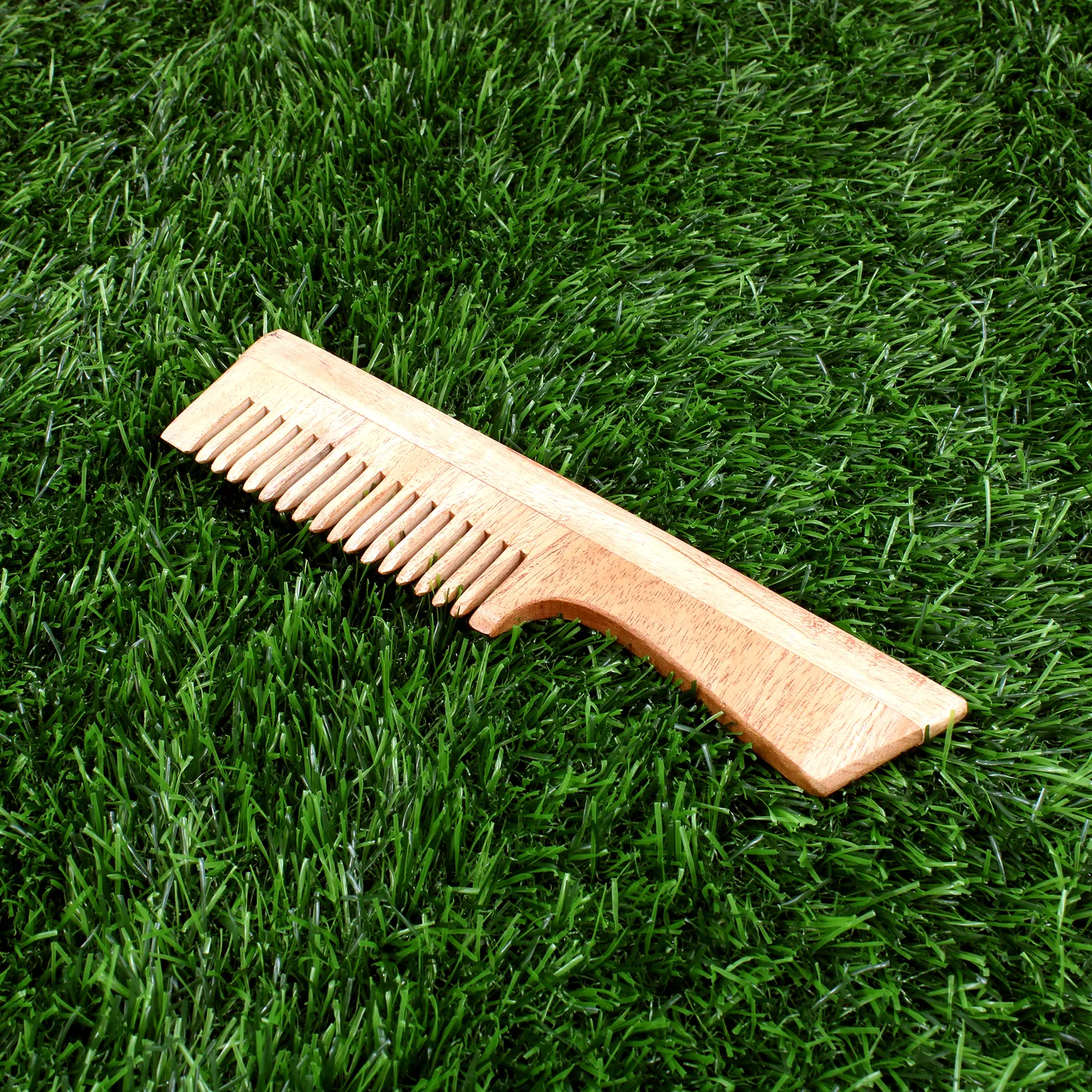 El'Cobre Neem Comb kam træ lige skaft