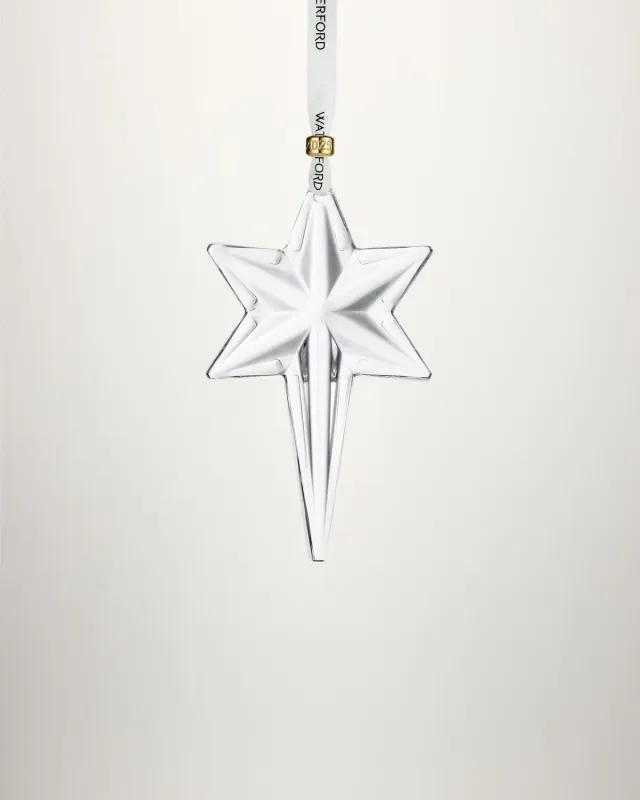 Waterford Snowstar 2025 juleornament krystal stjerne