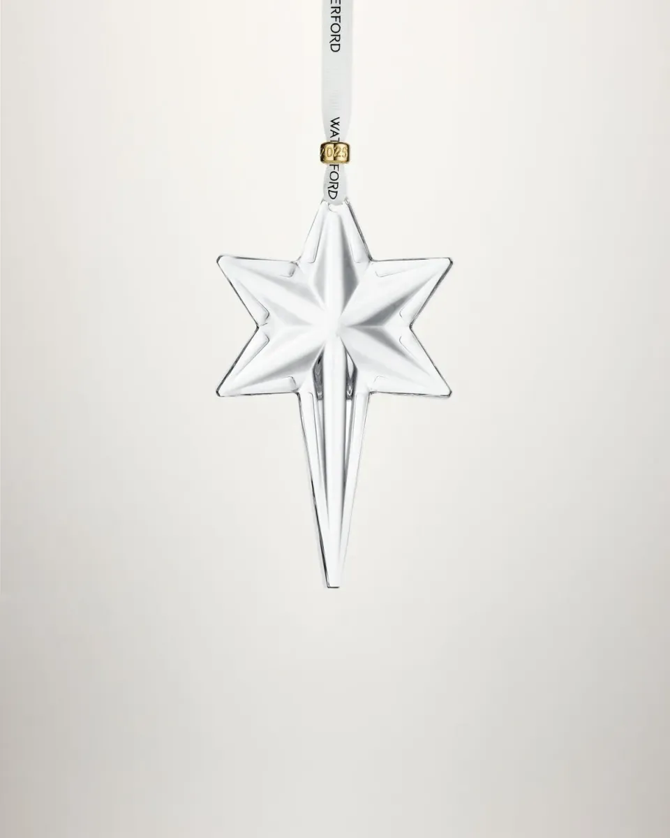 Waterford Snowstar 2025 juleornament krystal stjerne