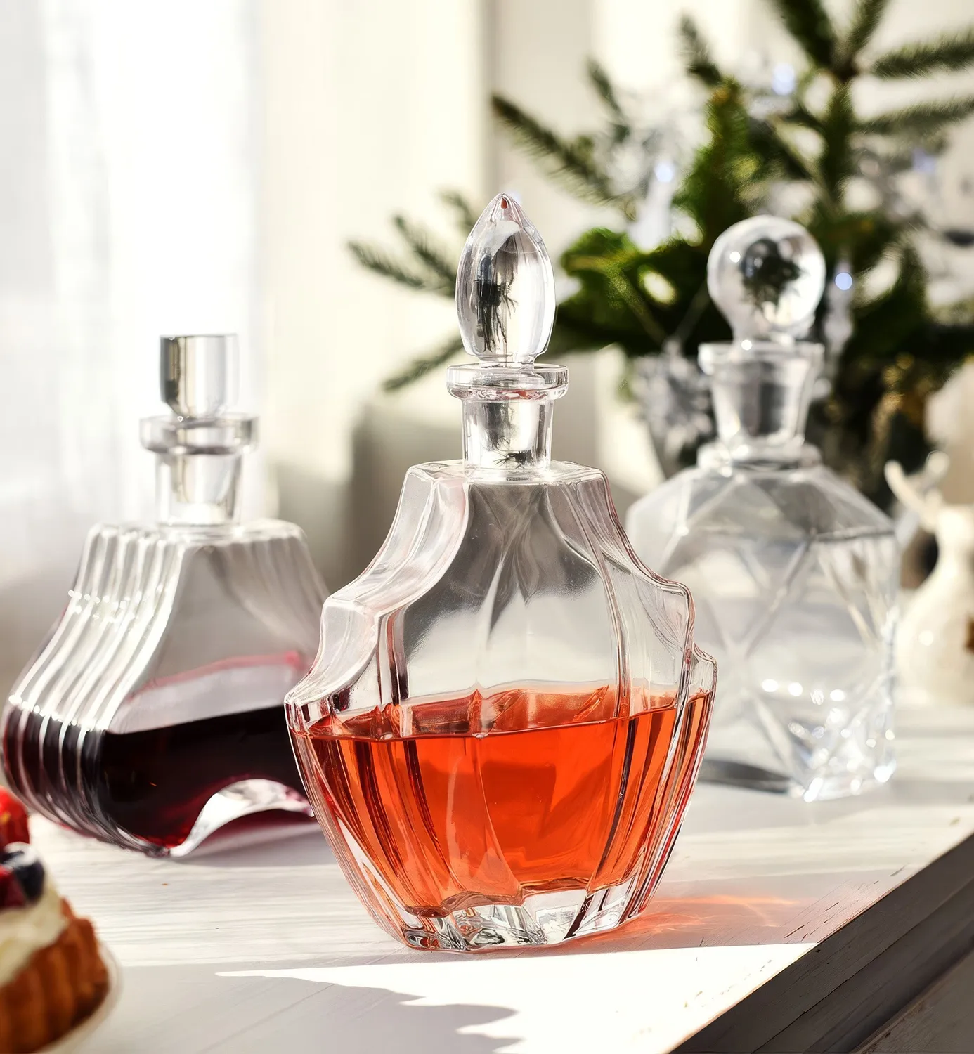Krosno Heritage karaffel 700 ml krystalglas