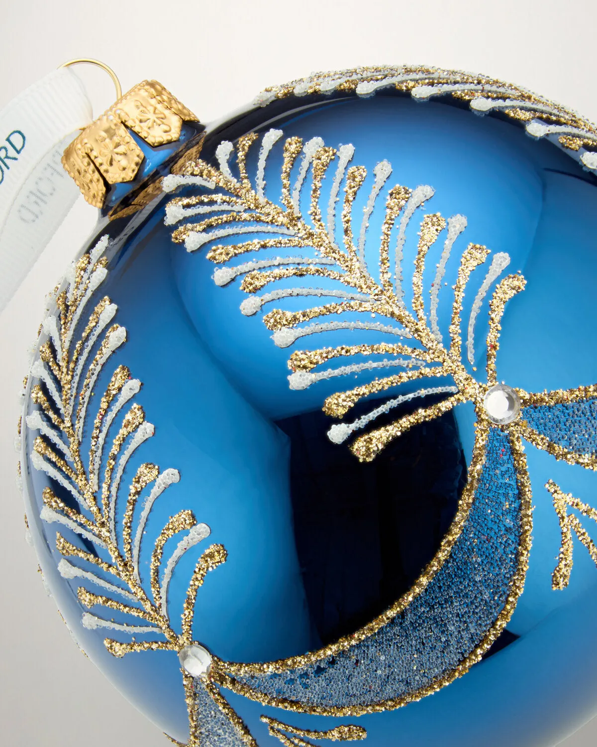 Waterford Holiday Heirlooms Blue Bauble julekugle blå