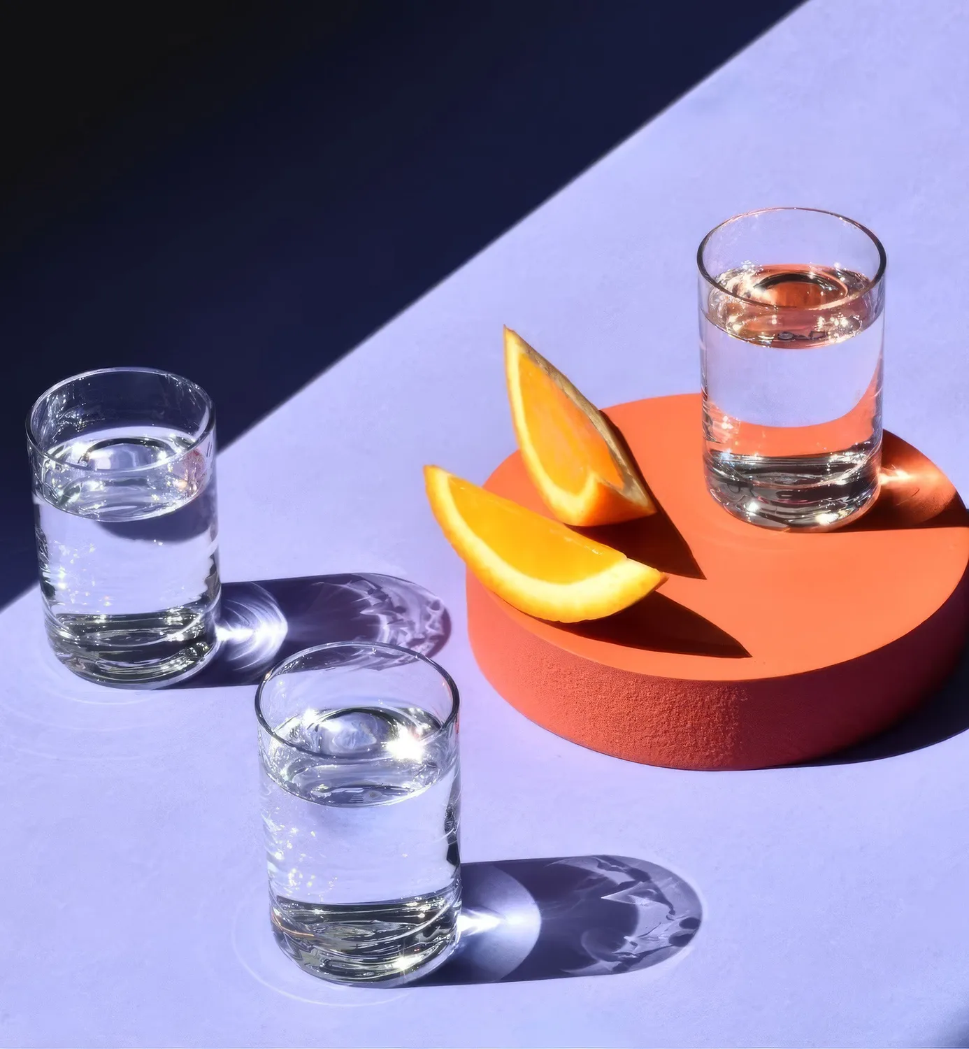 Krosno vodkaglas 30 ml klart glas