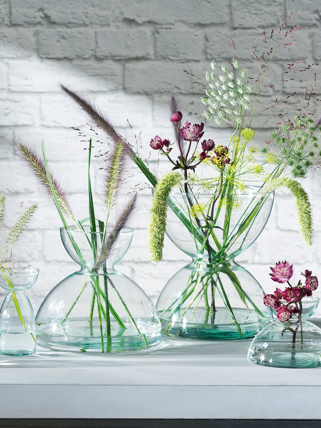 LSA Canopy vase genbrugsglas kuppel