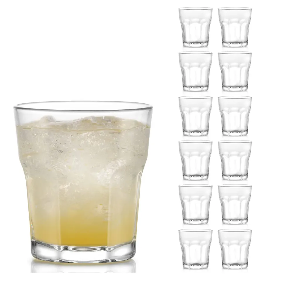 Libbey Gibraltar DuraTuff whiskyglas 12 stk 296 ml facetslebet