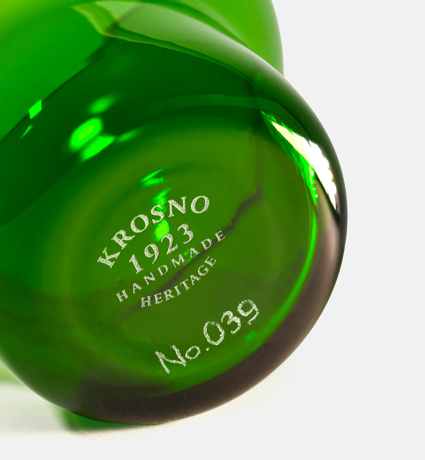 Krosno Bubble 1967 tumbler 280 ml smaragd krystal
