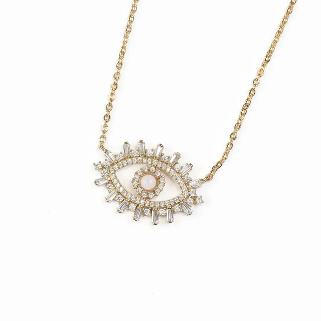 Mugsby Evil Eye Necklace krus 325 ml sjov