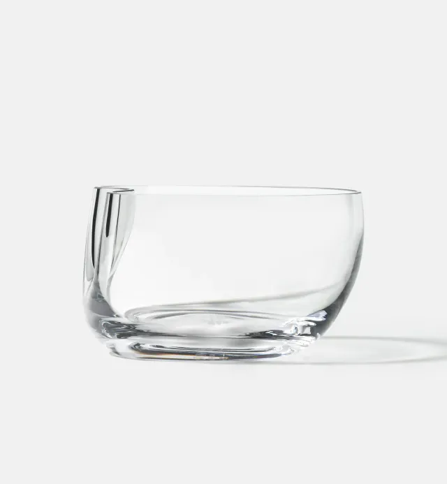 Krosno Flow serveringsskål klar 20 cm krystal