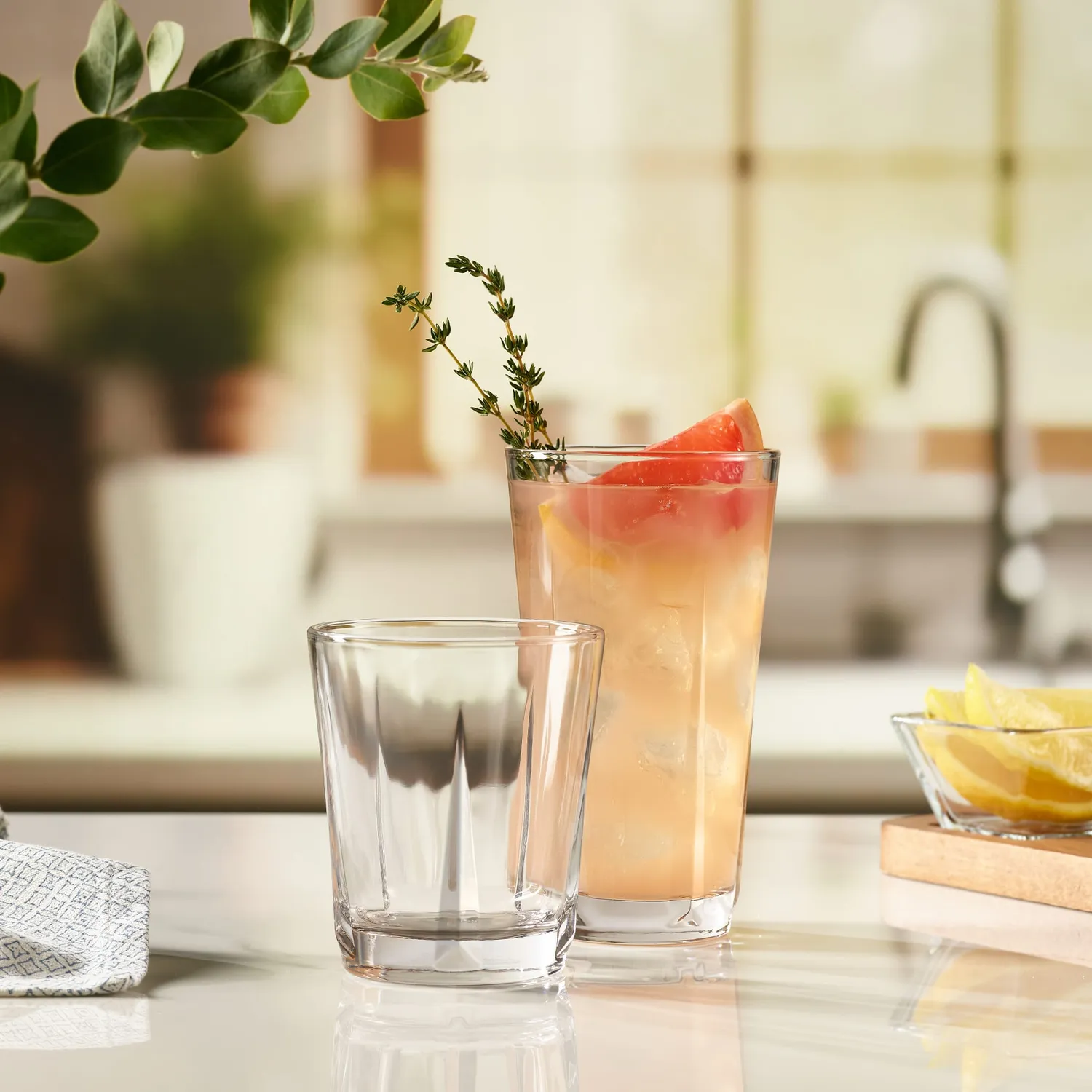 Libbey Monterrey glasswordsæt 8-pak facetteret klar
