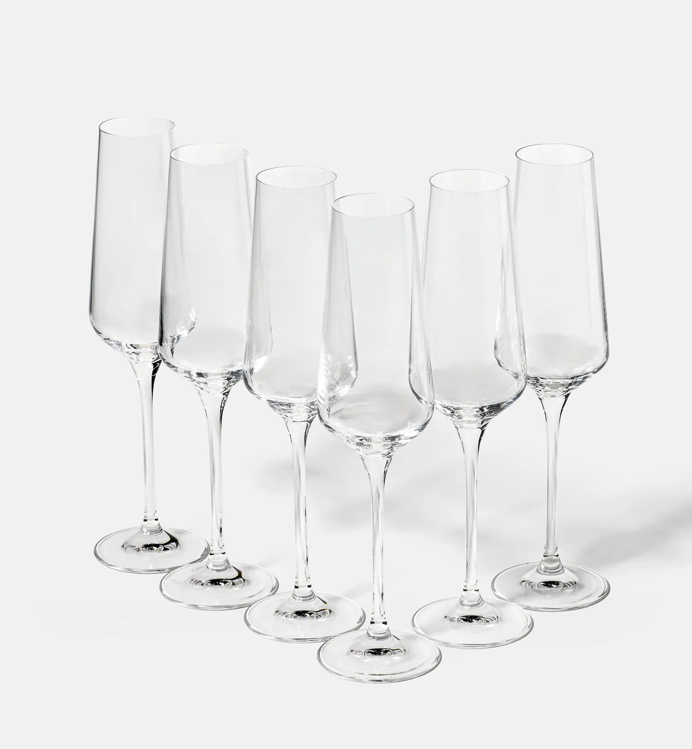 Krosno Avant-Garde champagneglas 200 ml 6 stk klart