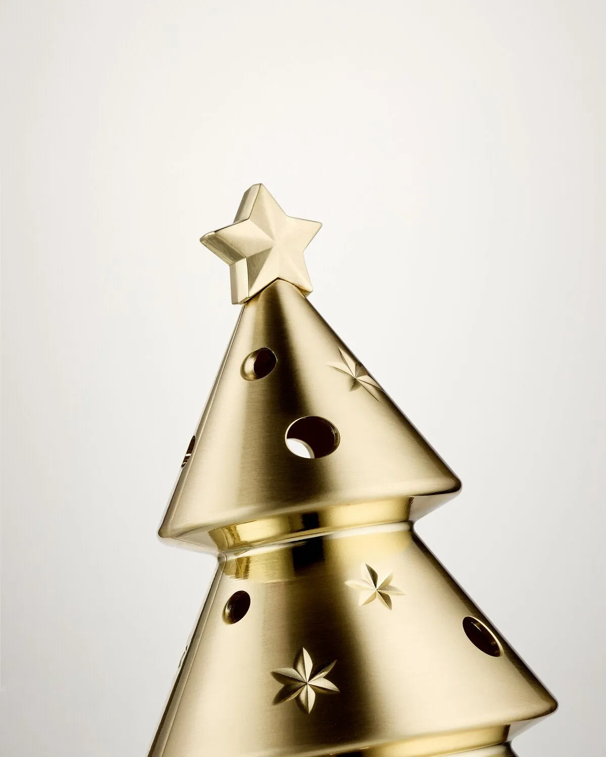 Waterford Christmas stående juletræ guld stor 220 mm