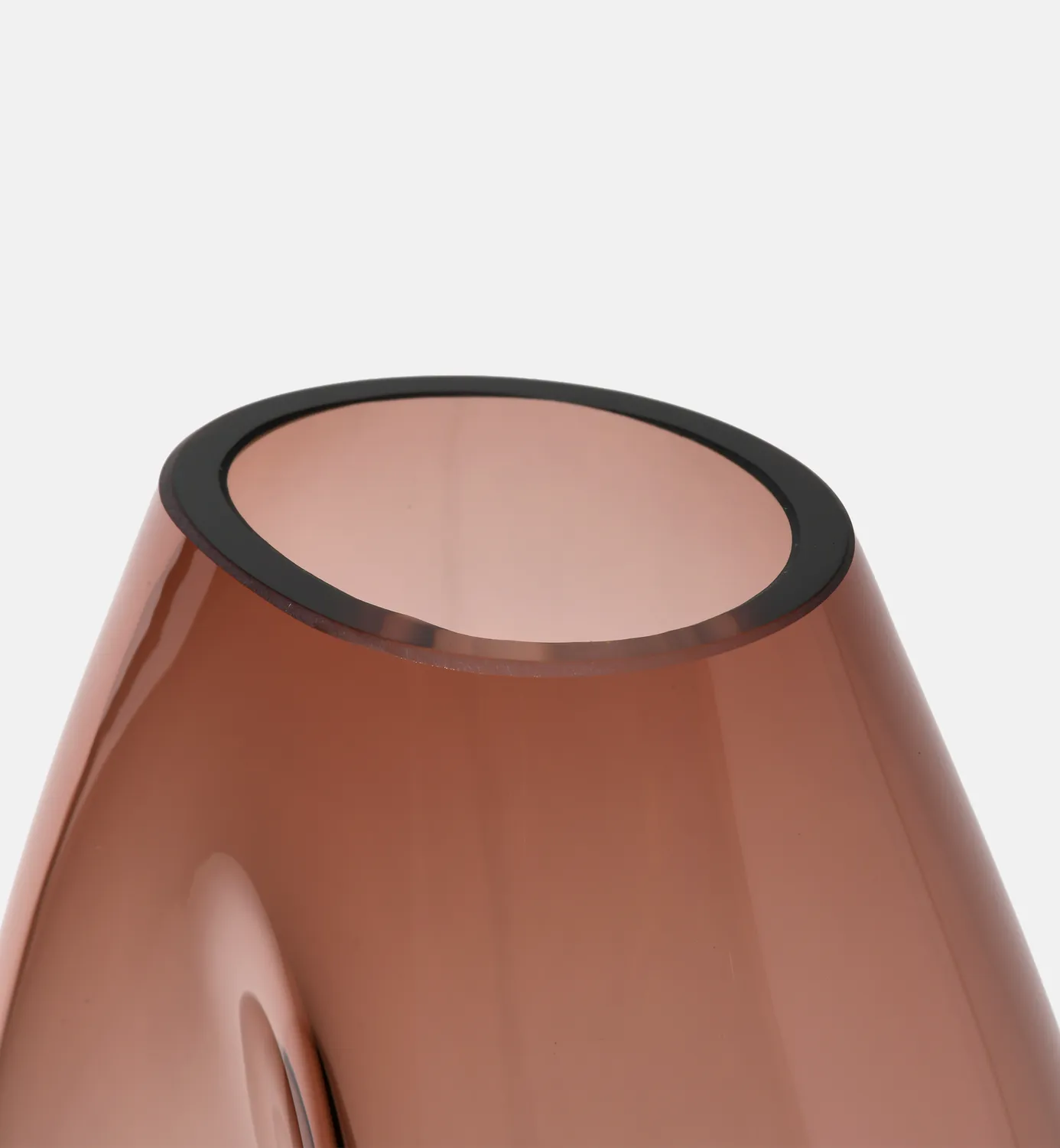 Krosno Flow vase bordeaux 32 cm
