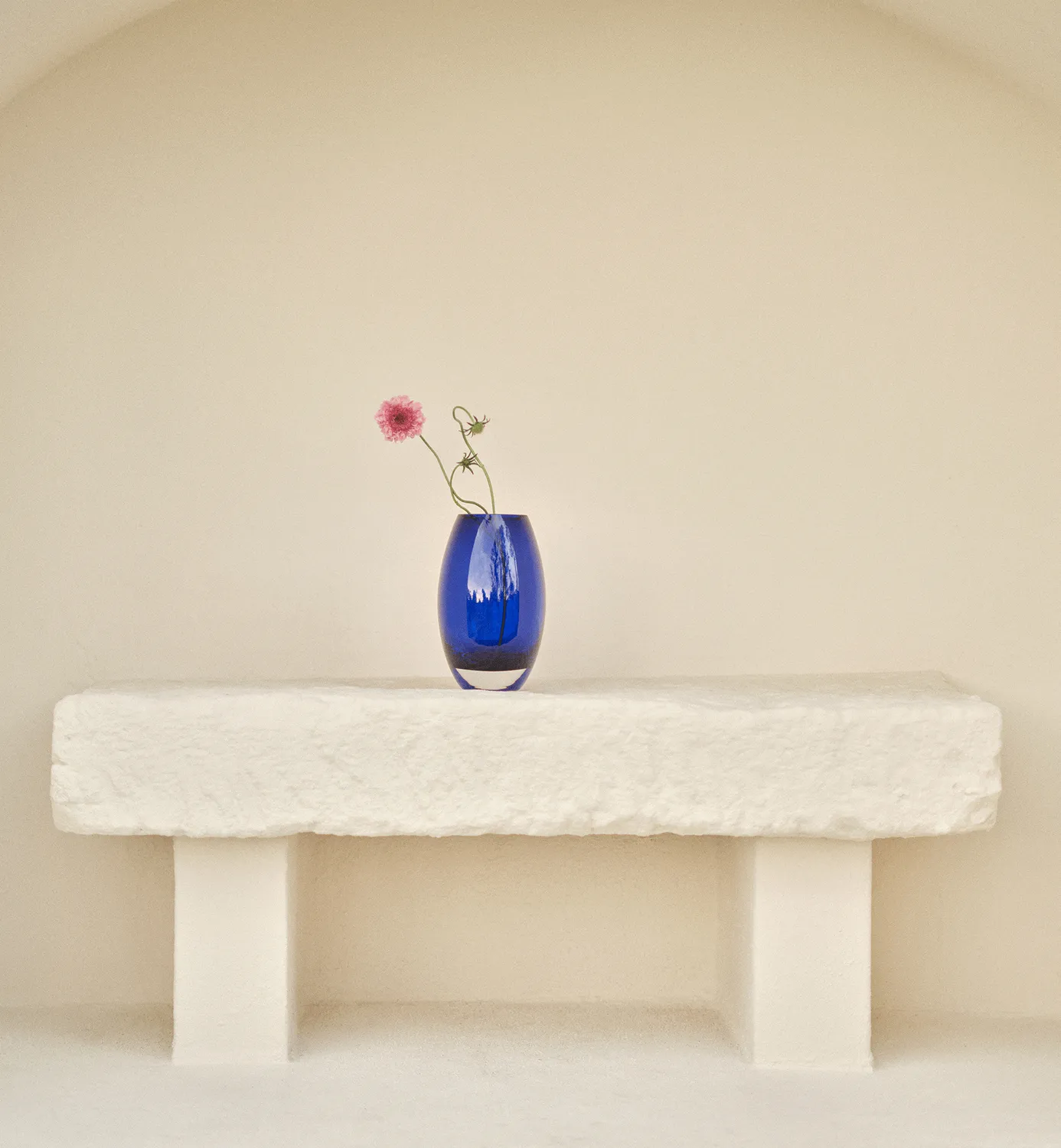Krosno Heritage Bullet vase kobolt 23,5 cm