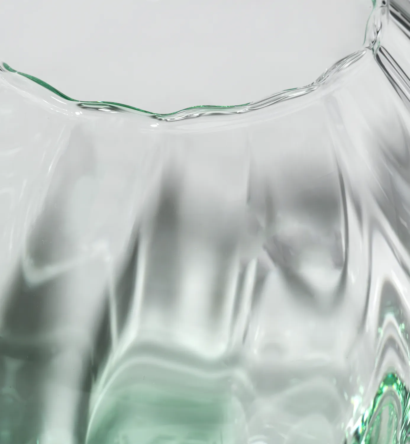 Krosno Gemstone lysestage glas smaragd 11,4 cm