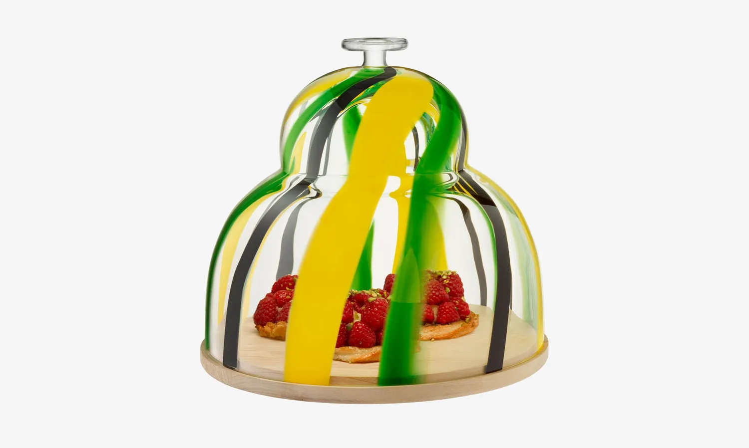 LSA Folk Dome & Ash Base osteklokke glas