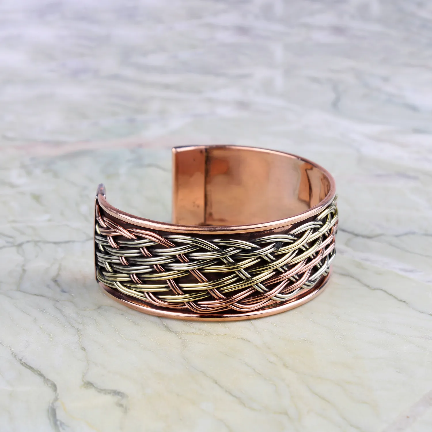 El'Cobre Design 61 kobberarmbånd let med gaveæske