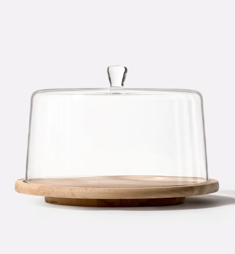 Krosno Glamour kagefad 33 cm drejeligt med kuppel