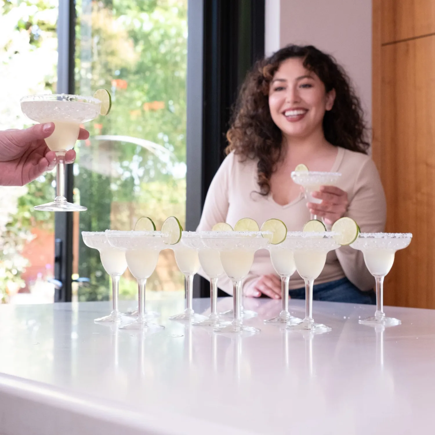 Libbey Margarita margaritaglas 266 ml sæt med 12 klart glas