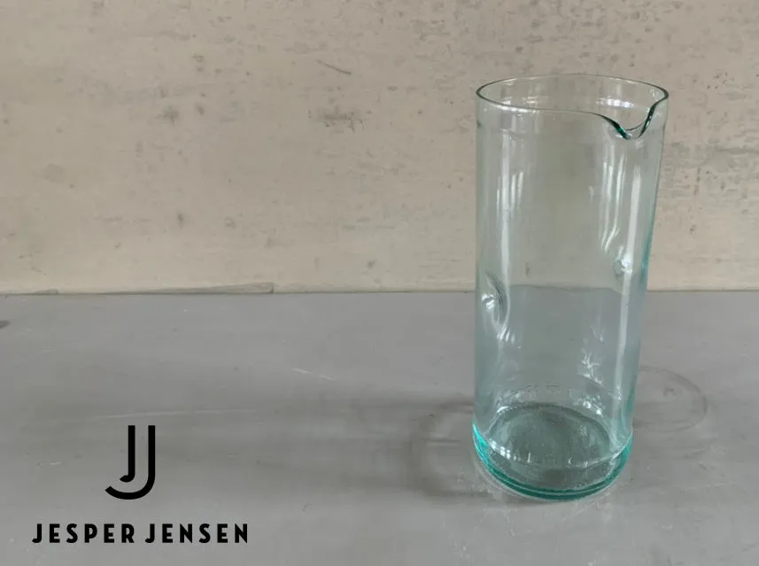 Jesper Jensen Jug Medium kande lyseblå genbrugsglas