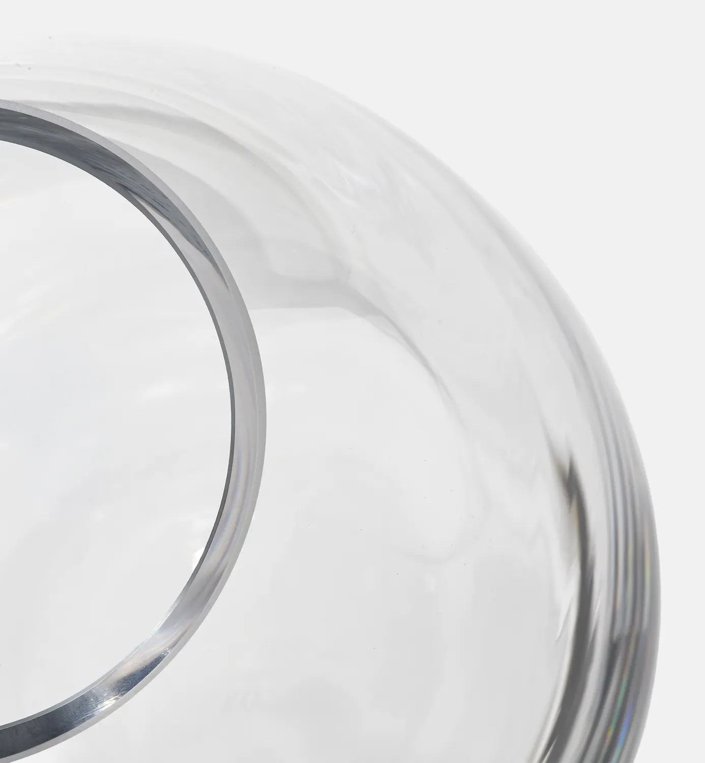 Krosno Gemstone vase 30 cm klar krystal