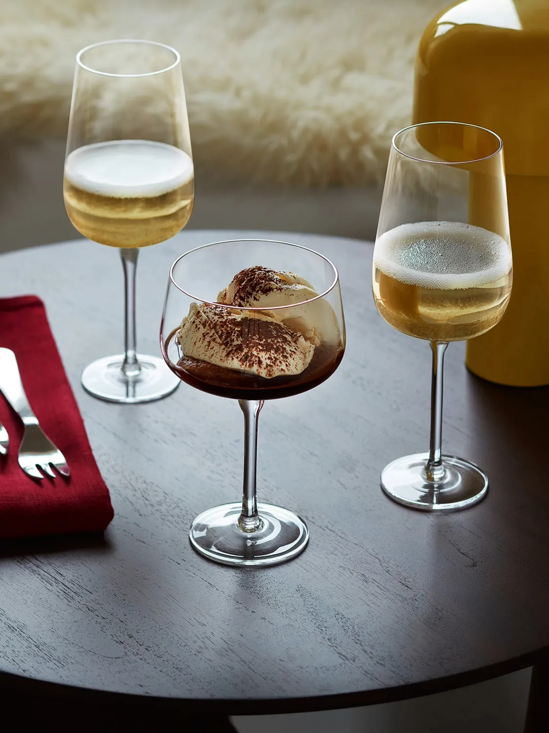 LSA Arc champagneglas 2 stk blyfrit glas