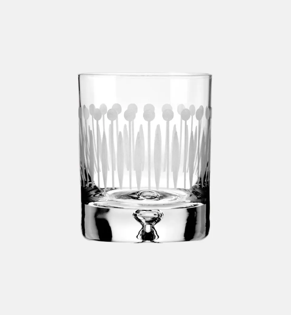 Krosno Botanic Tumbler 310 whiskyglas 310 ml slebet