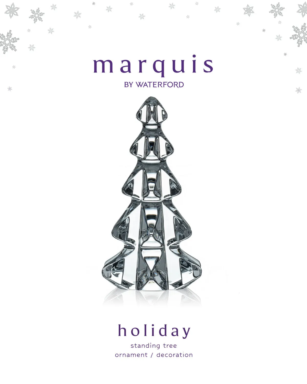 Waterford Marquis Standing Tree juletræ krystal samler