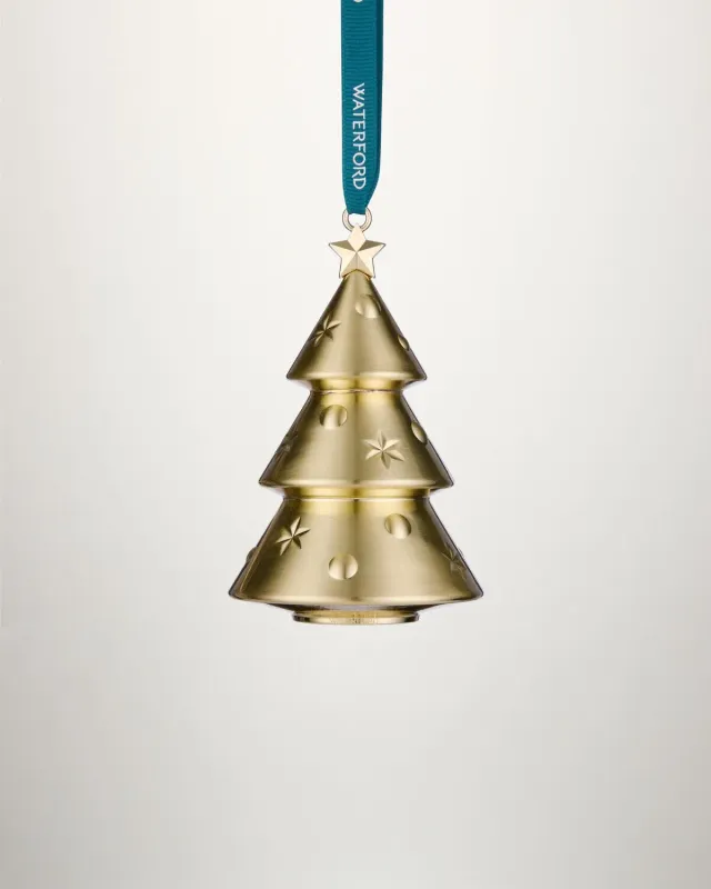 Waterford Golden juletræsornament guld metal