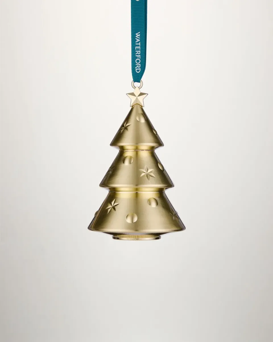 Waterford Golden juletræsornament guld metal