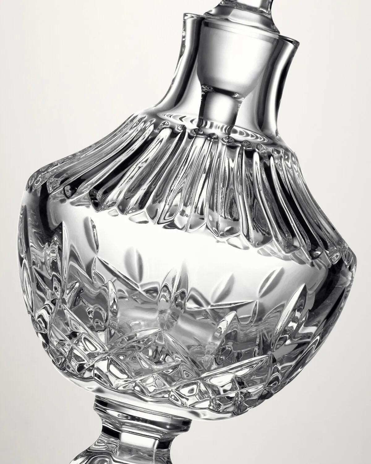 Waterford Lismore parfumeflakon på fod krystal
