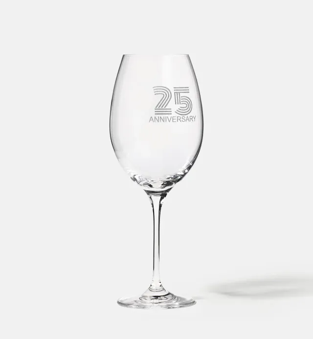 Krosno Celebration Moments 25 Anniversary vinglas 480 ml krystal