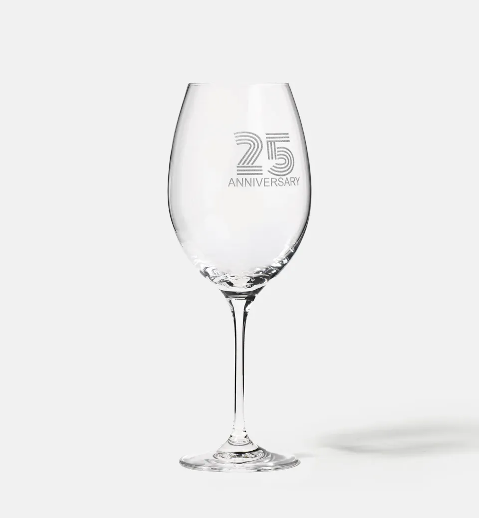 Krosno Celebration Moments 25 Anniversary vinglas 480 ml krystal