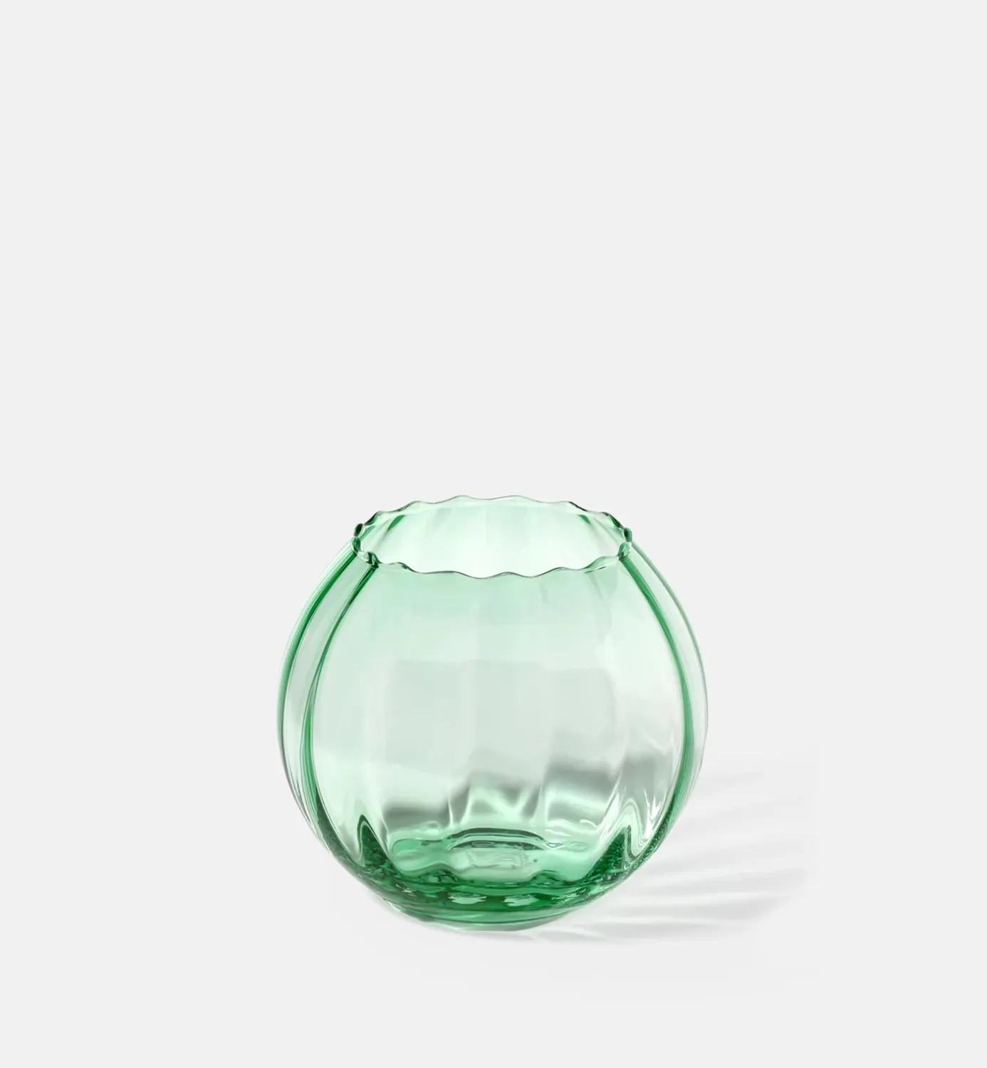 Krosno Gemstone vase 15,5 cm smaragd