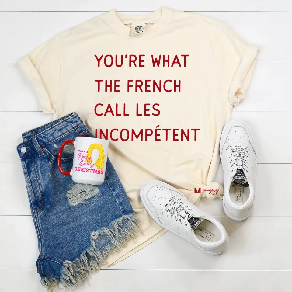 Mugsby You’re What French Call T-shirt S ivory sjov