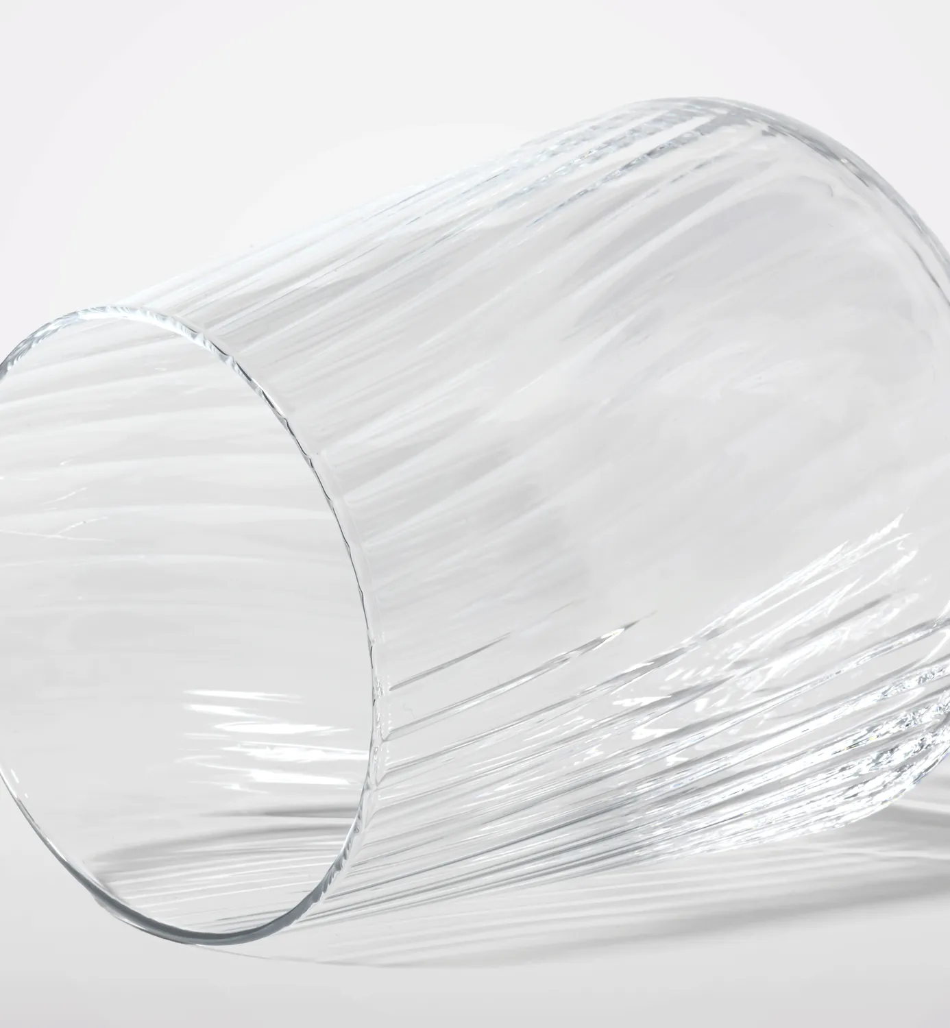 Krosno Avant-Garde LUMI tumbler 430 ml rillet