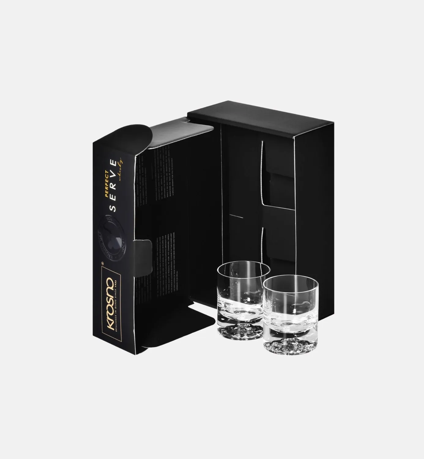 Krosno Perfect Serve whiskyglas 2 stk gavesæt