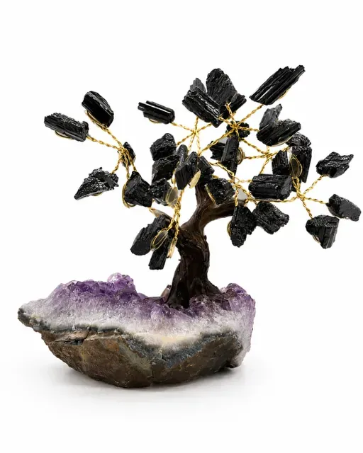 El'Cobre Tourmaline krystaltræ sort 10 cm cluster