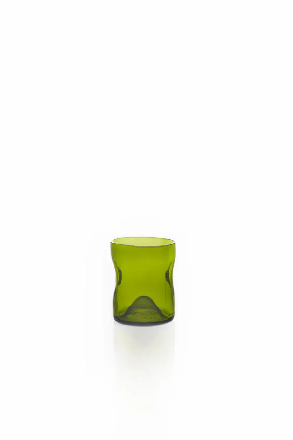 Jesper Jensen Glass Short drikkeglas oliven genbrugsglas