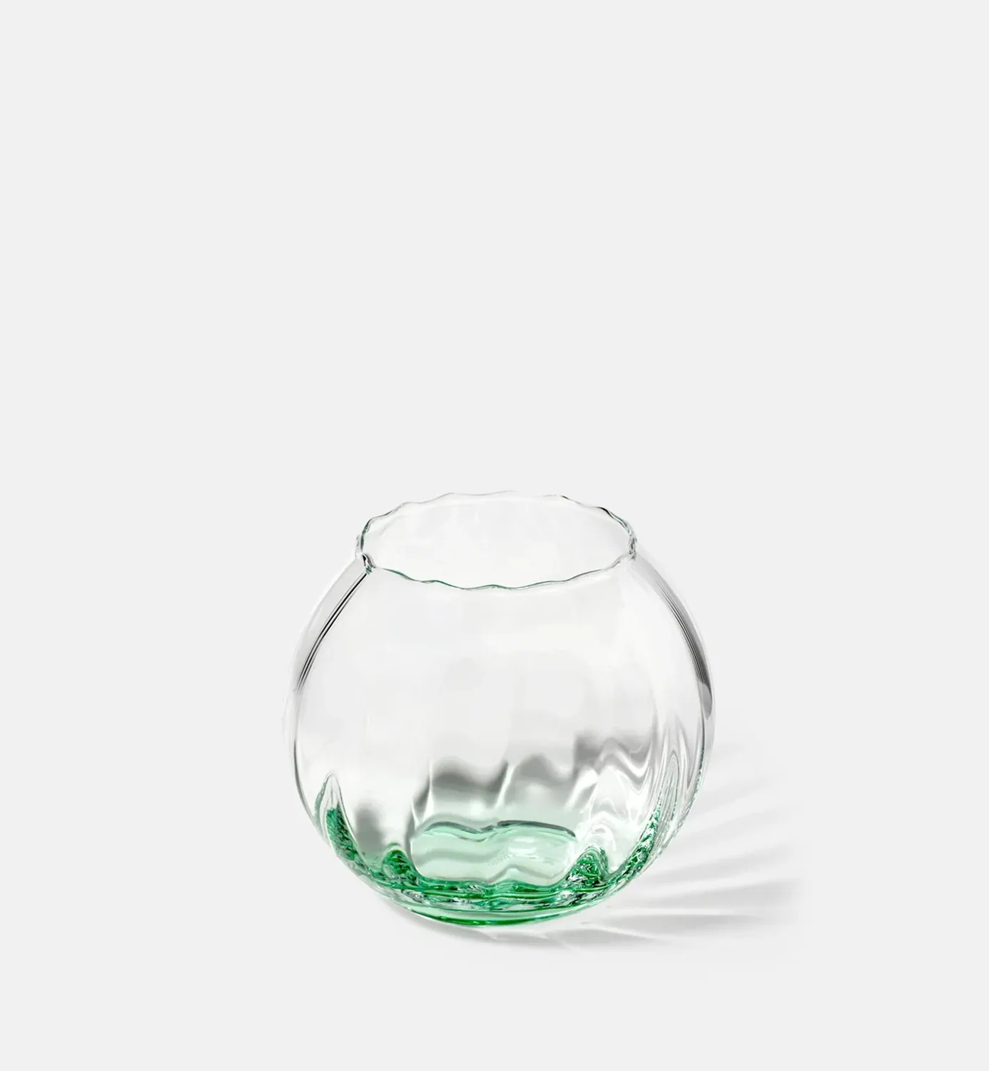 Krosno Gemstone vase 15,5 cm smaragd