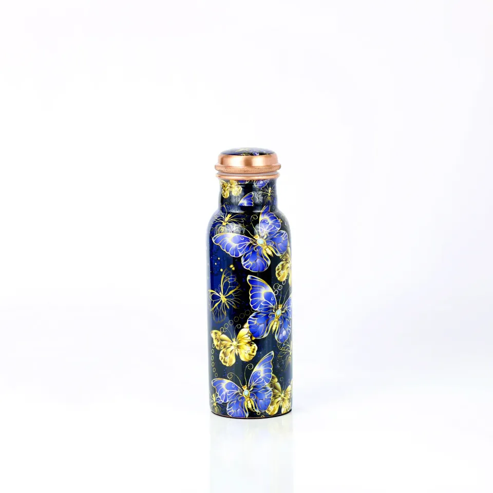El'Cobre Limited Butterflies Kobberflaske 700 ml Trykt
