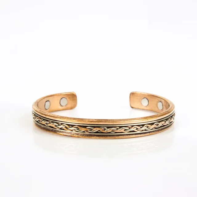 El'Cobre Copper Magnet Bracelet Design 3 kobberarmbånd gaveæske