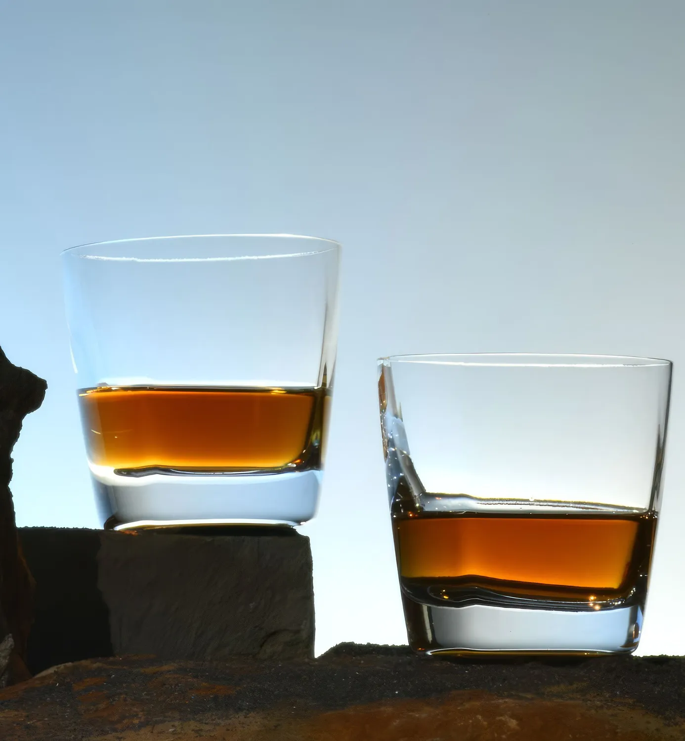Krosno Sky whiskyglas 270 ml 2 stk klar