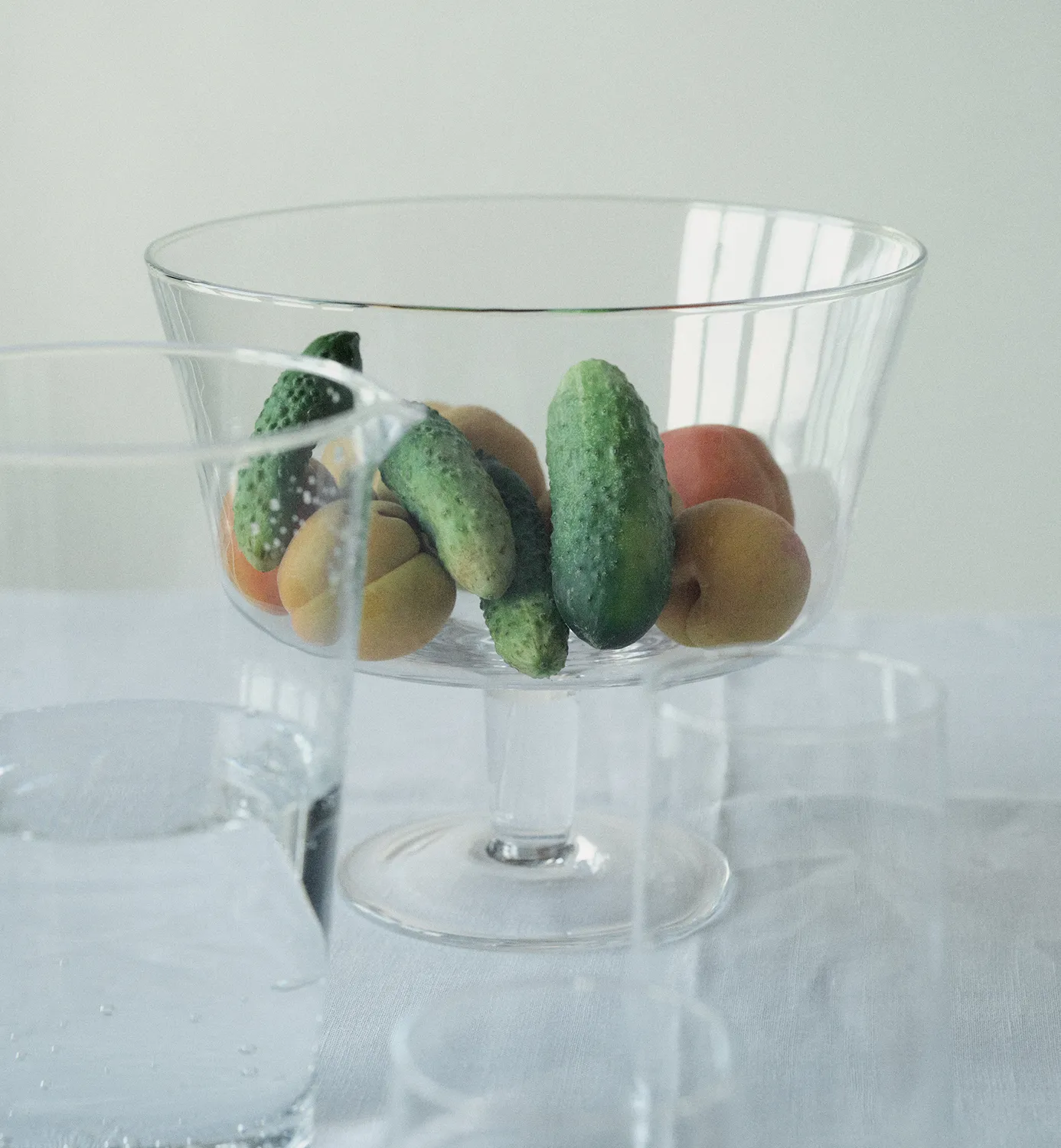 Krosno Avant-Garde kagefad på fod 24 cm glas