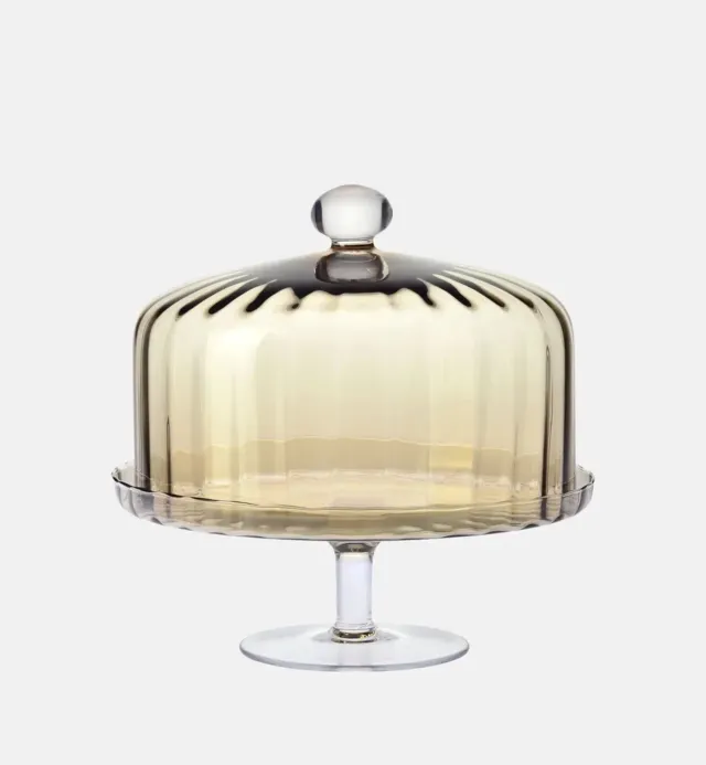 Krosno Ballerina kagefad med kuppel 31,5 cm bronzite