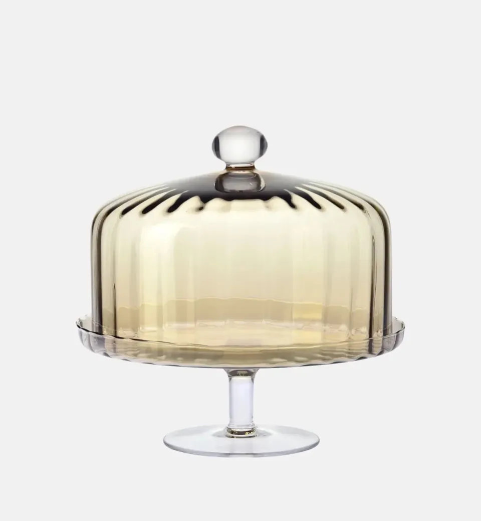 Krosno Ballerina kagefad med kuppel 31,5 cm bronzite