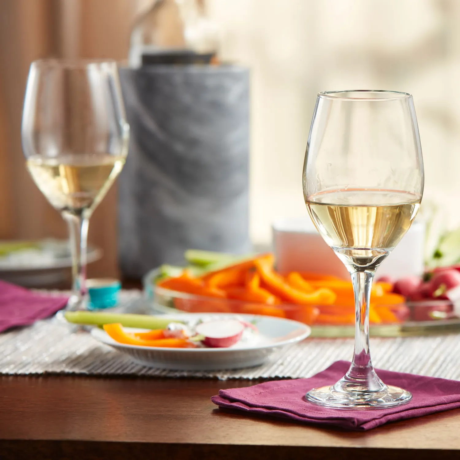 Libbey Classic 3057S4 hvidvinsglas 4 stk 325 ml dråbe