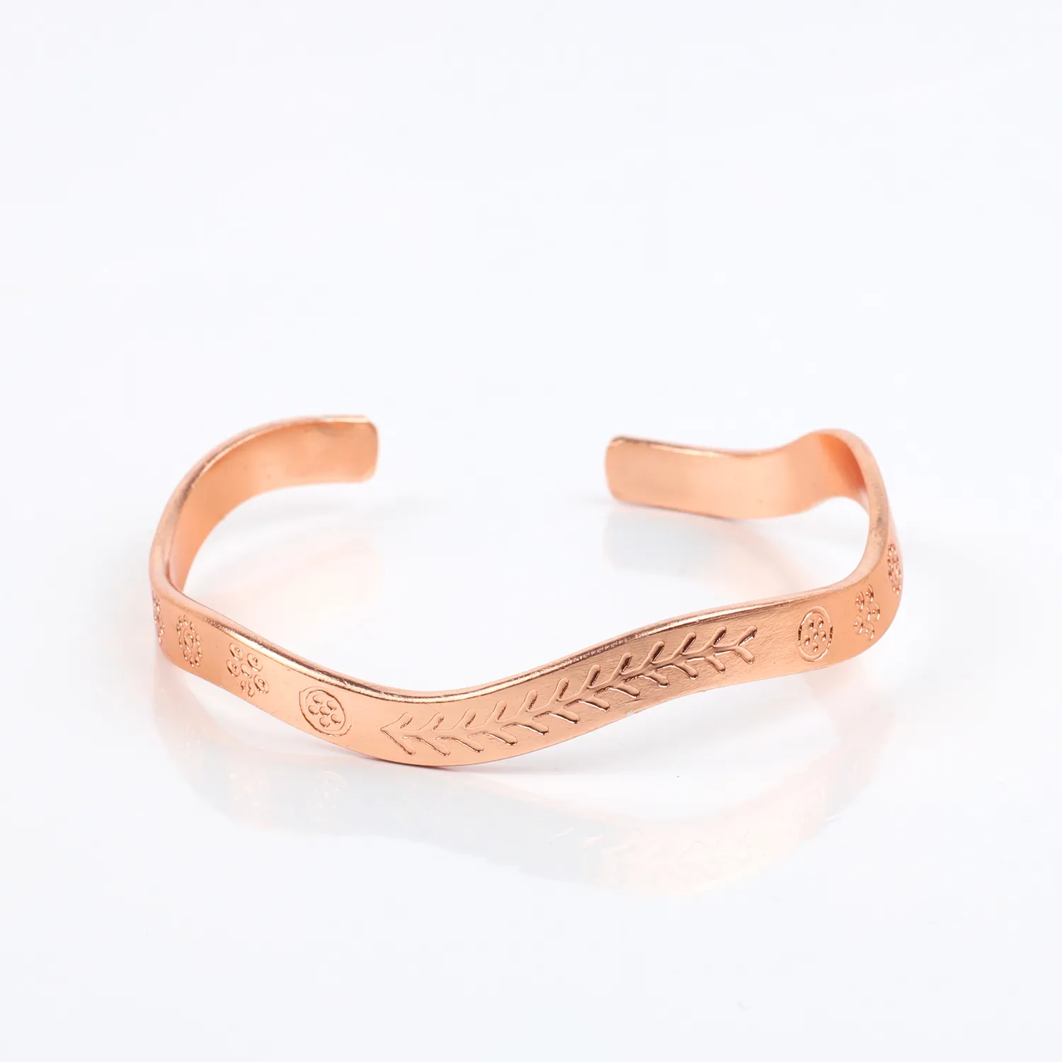 El'Cobre Design 76 kobberarmbånd med æske